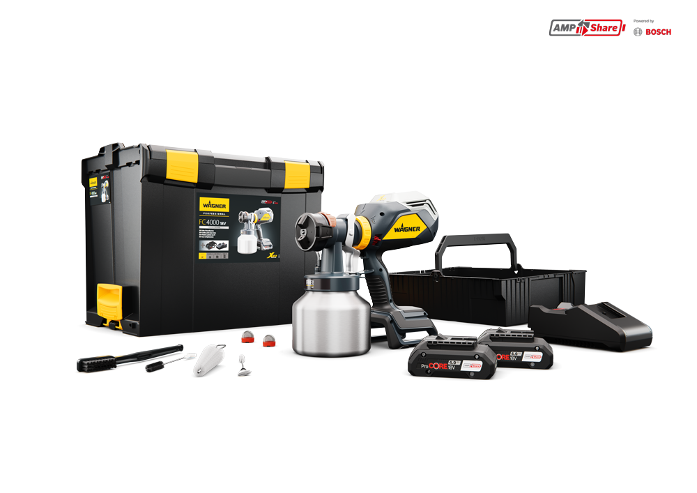 Wagner XVLP FinishControl 4000 18V Finespray Kit