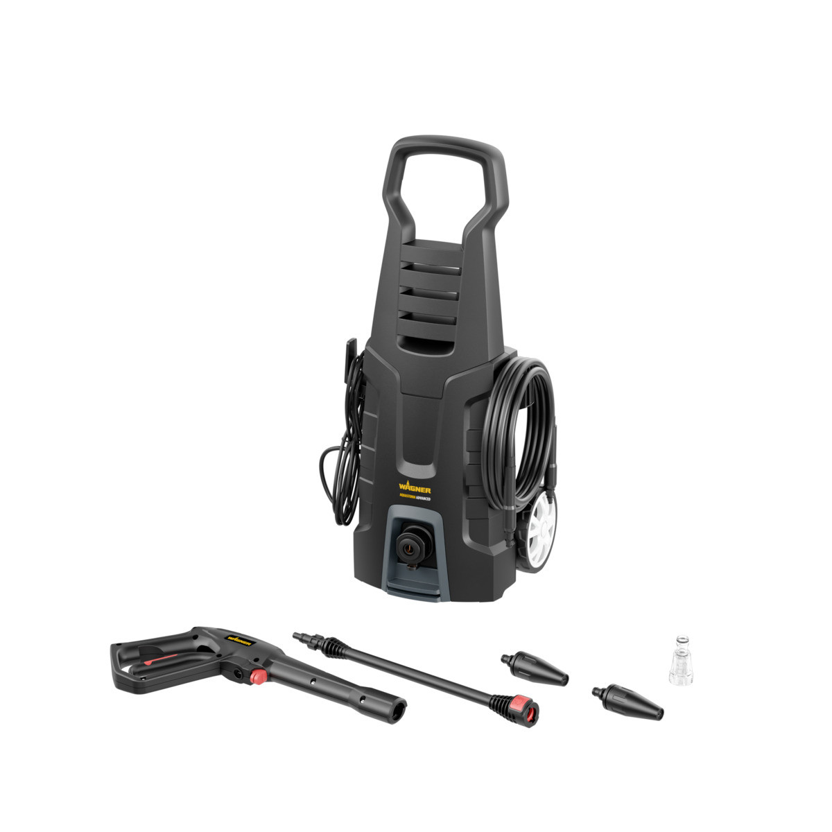 AQUASTORM Advanced Nettoyeur haute pression - 135 bar, 1700 W, 2 buses, tuyau de 5 m, pistolet, lance