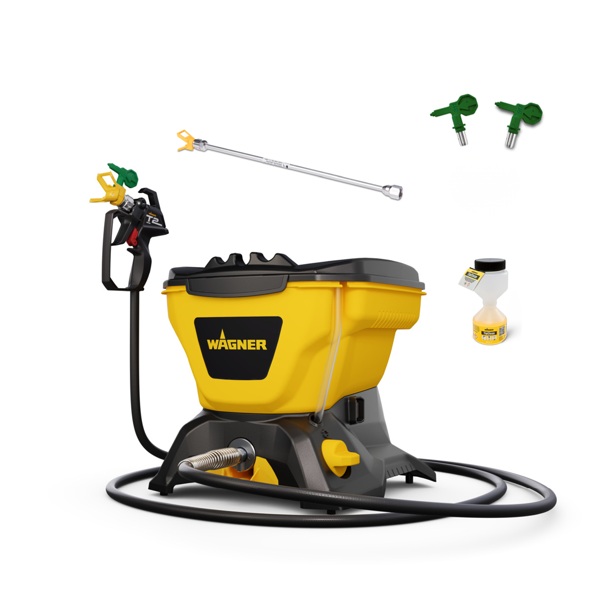 Wagner Airless Sprayer Control 150 M + Rallonge de buse 25cm + TipClean 