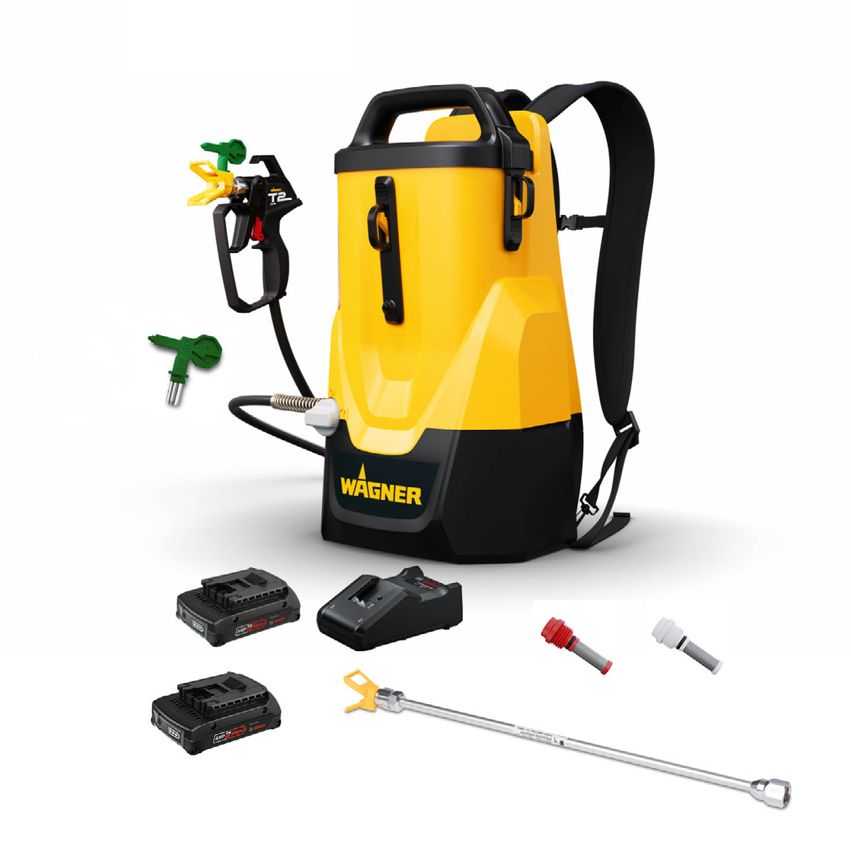 Airless Control Pro 300 Move 18V Kit + Batterie + Rallonge 25cm + Buse 517