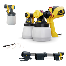 Wagner Universal Sprayer W 590 FLEXiO + rallonge de poignée 60 cm + Façade Brilliant + kit de nettoyage