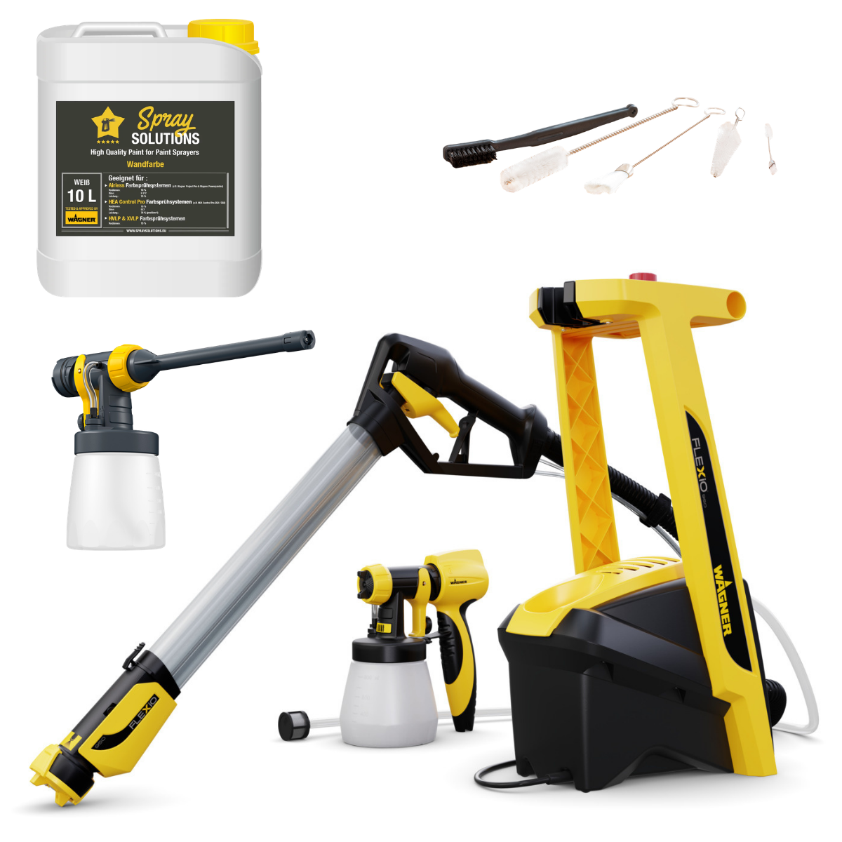 Wagner W 950 FLEXiO + Fa&ccedil;ades Extra Corner&Reach + peinture dans un lot exclusif
