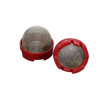 Crépine d’aspiration 50 mailles XVLP - pour laques/lasures - Rouge
